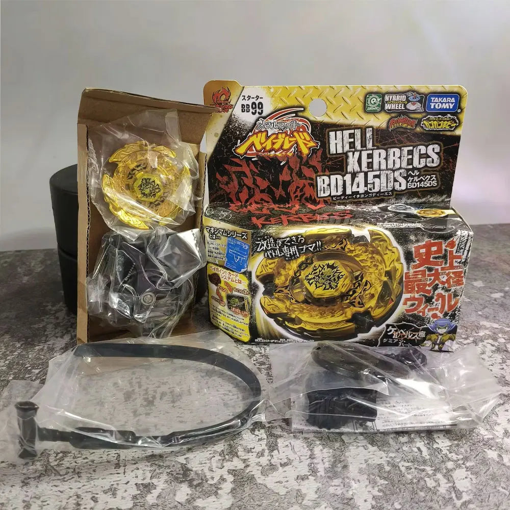Takara Tomy Beyblade Burst Gravity Perseus (Destroyer) with Metal Fusion Parts