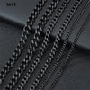 Classic Stainless Steel Cuban Link Necklace