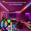 شريط إضاءة LED RGB يتم التحكم به عبر البلوتوث