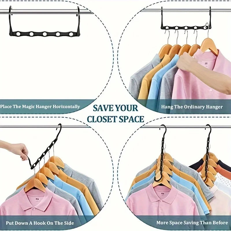 Space-Saving Magic Hangers Set