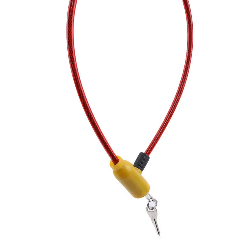 Heavy-Duty Cable Lock with Two Keys for Bikes, Scooters, and More