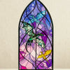 Acrylic Rose Gothic Arch Bookend for Bookshelf Decor