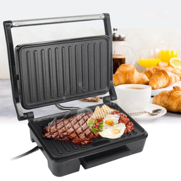 Compact Electric Panini Press & Sandwich Maker