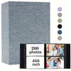 Linen Photo Album with 4x6 Sleeves