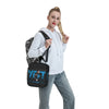 Vintage Wrestling Print Insulated Lunch Tote Bag