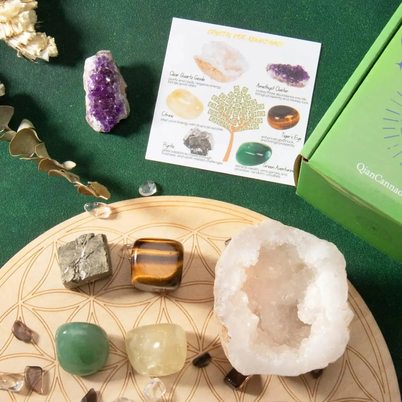 Abundance & Prosperity Crystal Set