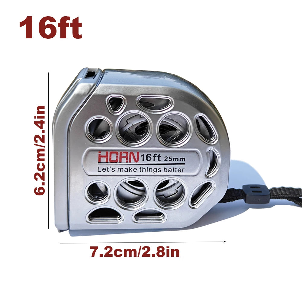 Stainless Steel Retractable Tape Measure