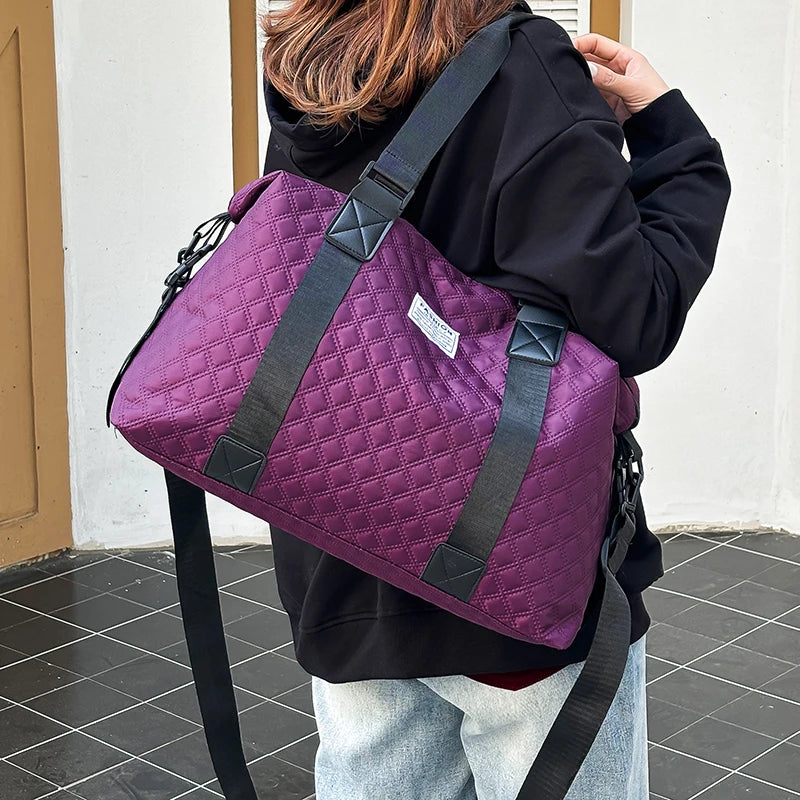 Bolsa de Viaje de Nylon acolchado multicolor