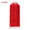 80-Color Polyester Embroidery Thread Set with Large 4000m Spools