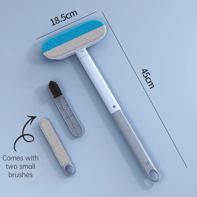 Long-Handle Pet Hair Remover Brush