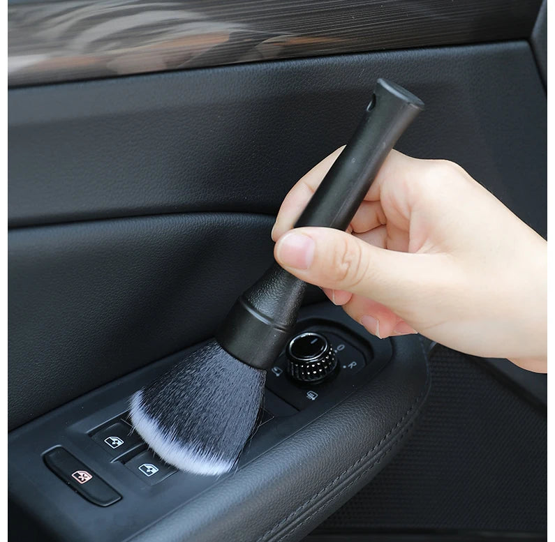 Ultra-Soft Car Detailing Brush Set for Interior Cleaning