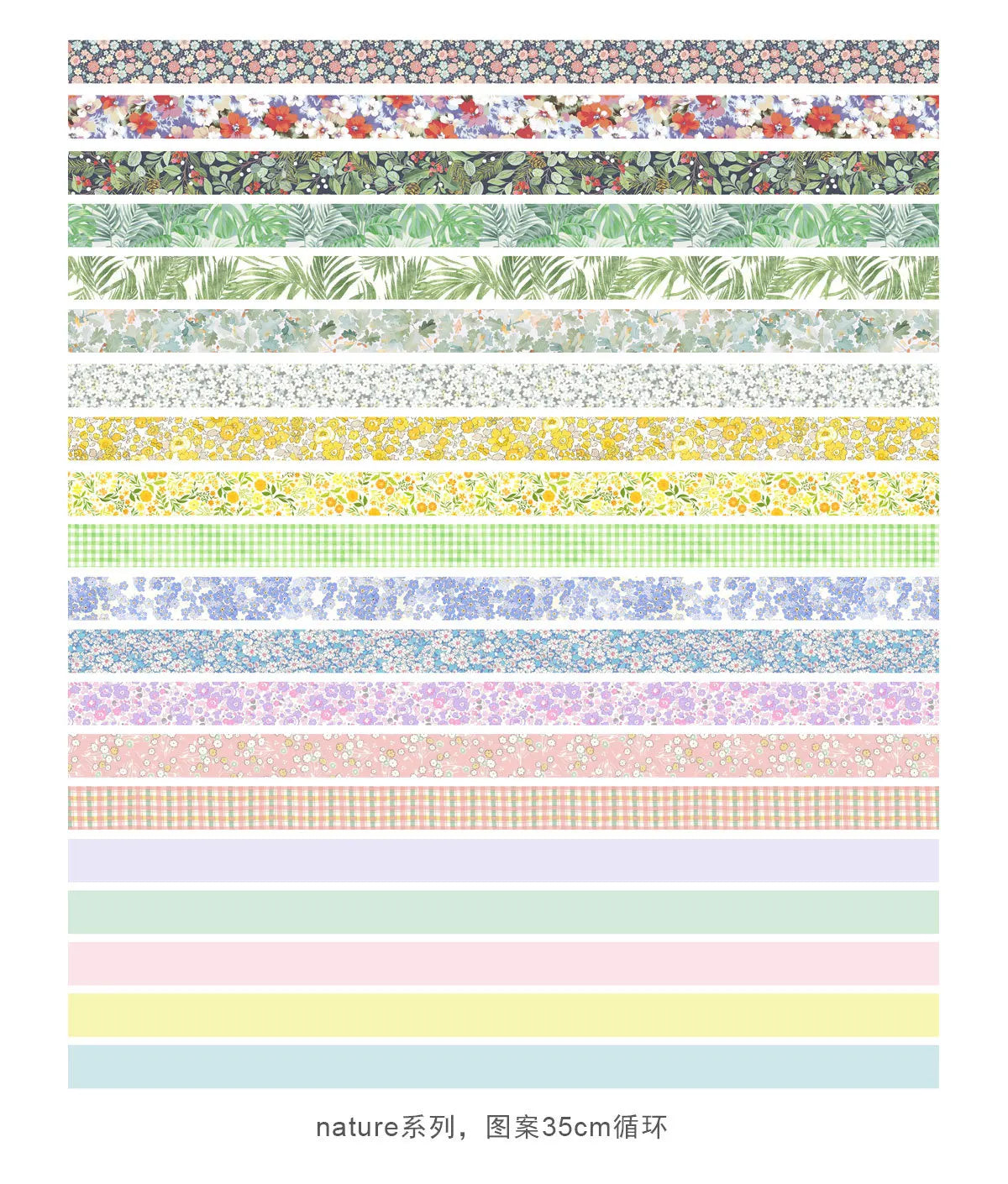 Retro Washi Tape Set – 20 Rolls for DIY Crafting & Journaling