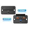 96W 4-Port USB Car Charger with Dual PD & Dual QC 3.0