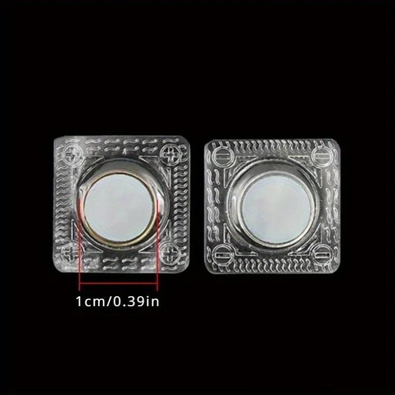 Invisible Magnetic Snap Fasteners for Sewing