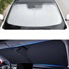 Titanium Silver Car Windshield Sunshade with Heat & Glare Protection