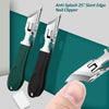Precision Slant-Edge Stainless Steel Nail Clipper
