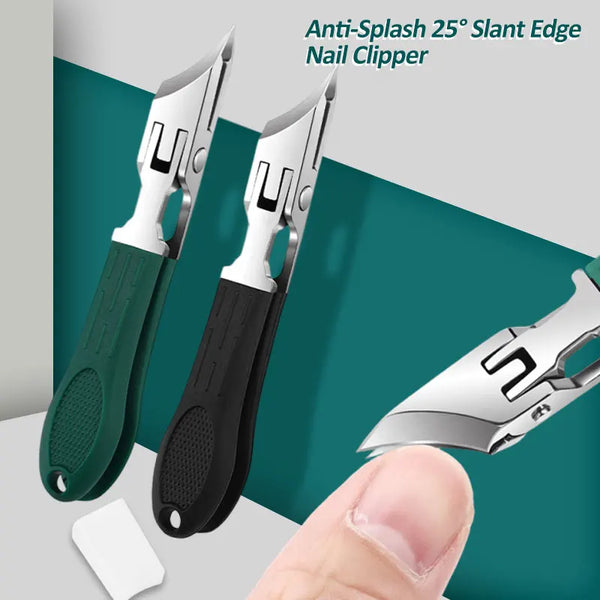 Precision Slant-Edge Stainless Steel Nail Clipper