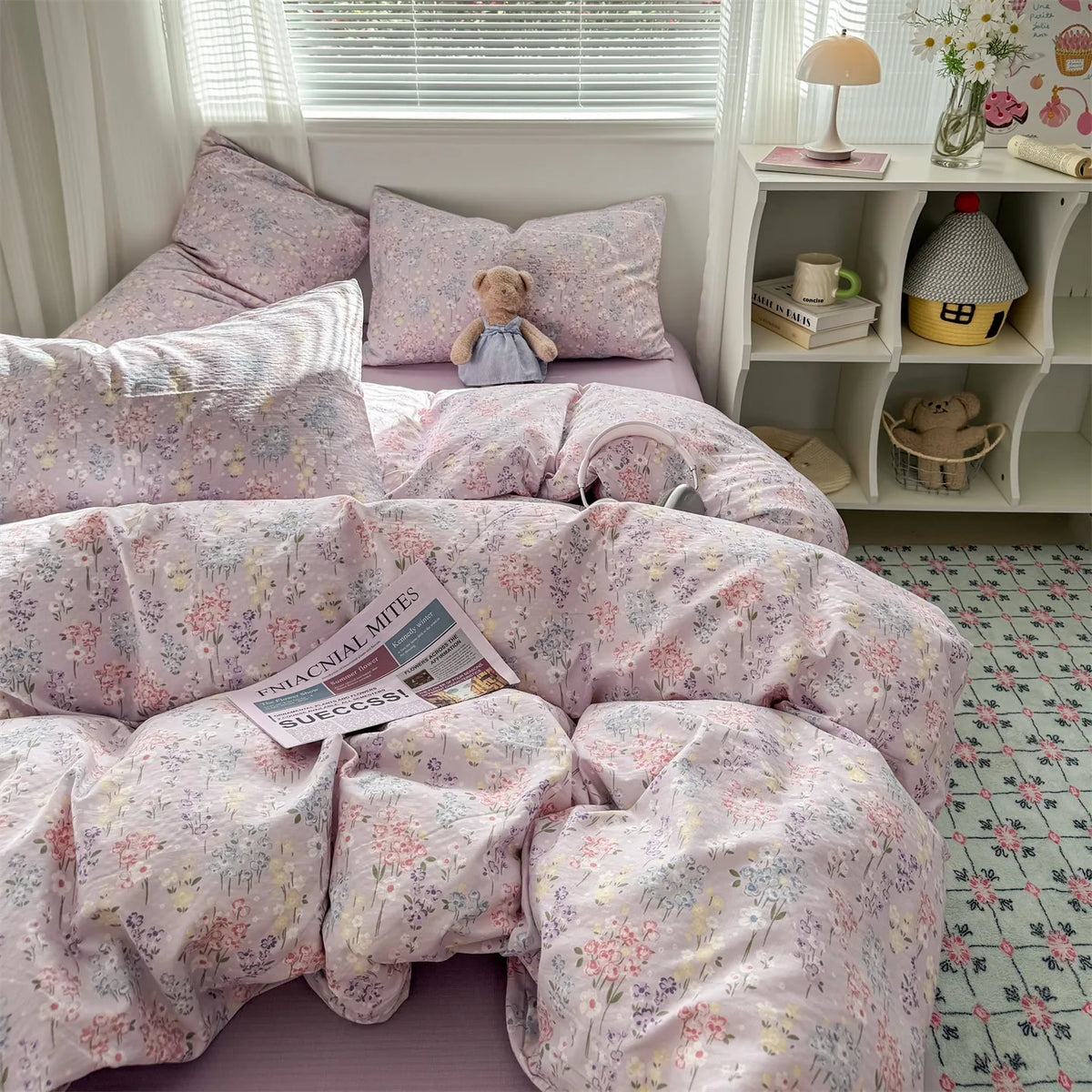 Ultra-Soft Microfiber Duvet Cover Set with Pillowcases