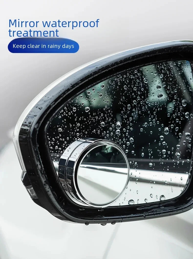 360° Rotating Car Blind Spot Mirrors with Suction Cup Mount