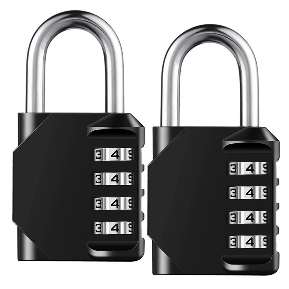 Resettable 4-Digit Combination Padlock