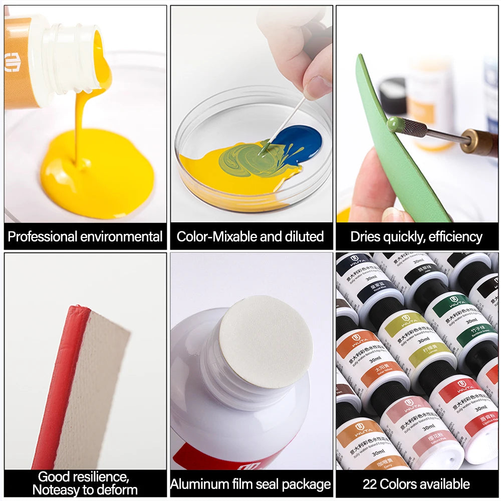 Professional Leather Edge Paint – Water-Based Edge Dressing Oil