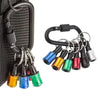 1/4" Hex Quick-Change Screwdriver Bit Holder with Keychain