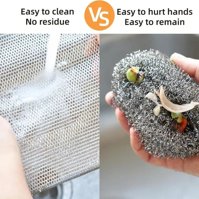 Non-Scratch Double-Sided Cleaning Towels for Kitchen