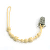 Silicone Pacifier Clip with Anti-Loss Chain