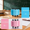 Two stamp shell color options pink and blue for math practice