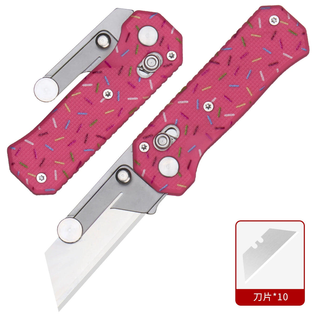 Compact Folding Knife with G10 Handle