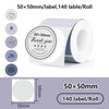 Self-Adhesive Thermal Label Rolls for Mini Printers