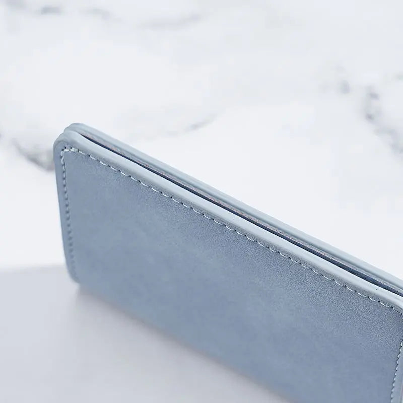 Slim Leather Card Holder Wallet