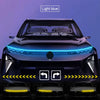 Dynamic LED Hood Light Strip with Turn Signals
