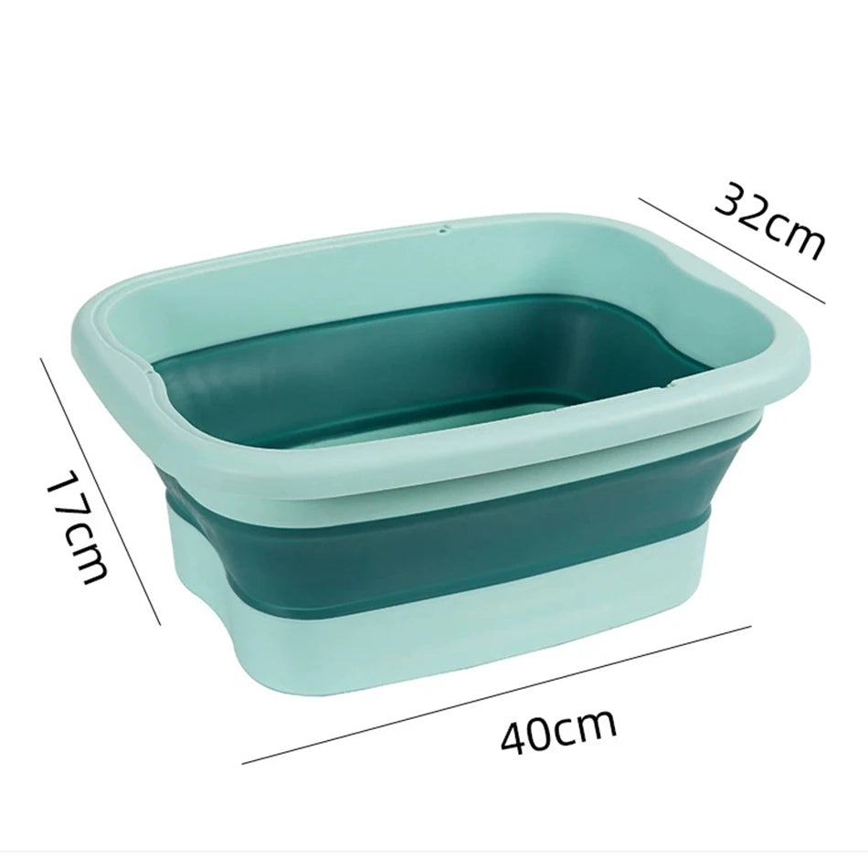 Foldable Foot Bath Tub – Portable Ergonomic Basin for Home & Travel