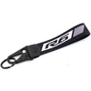 Black brake fluid reservoir cover sock for Yamaha R1 R6 motorcycle.