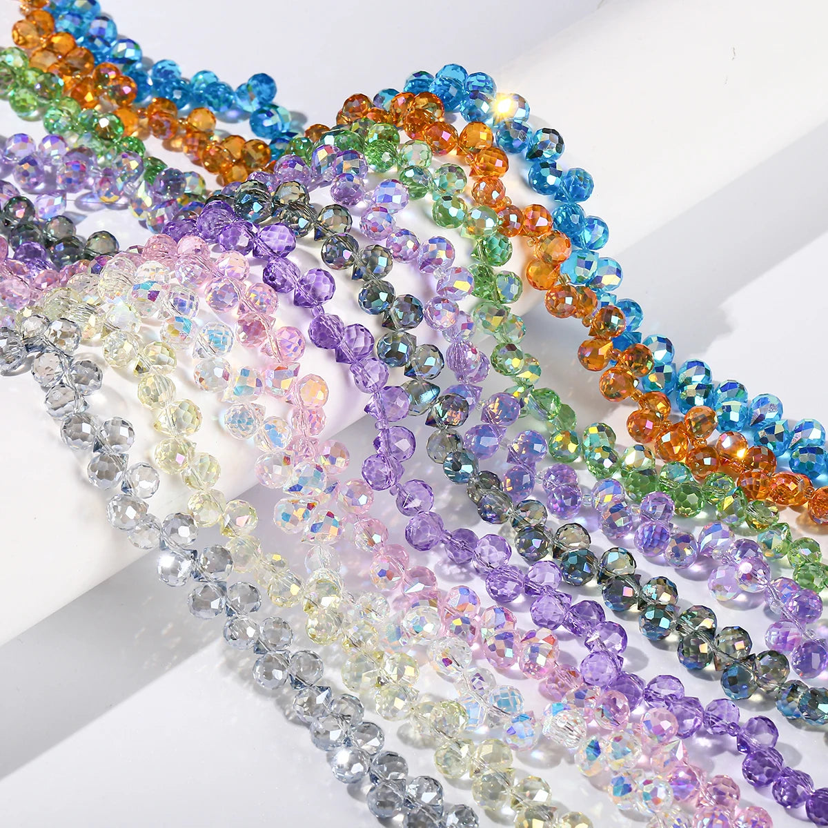 Colorful Glass Crystal Beads for Jewelry Making