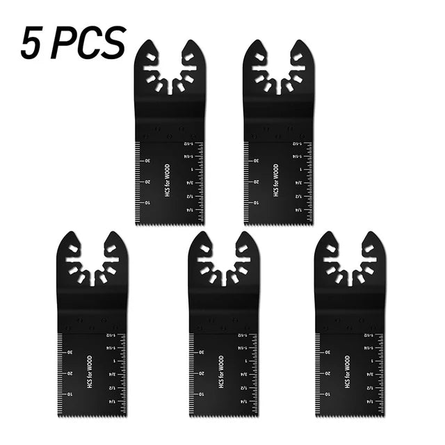 Jeu de lames universel pour outil multifonction oscillant