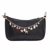 Starfish & Pearl Bag Charm with Metal Chain