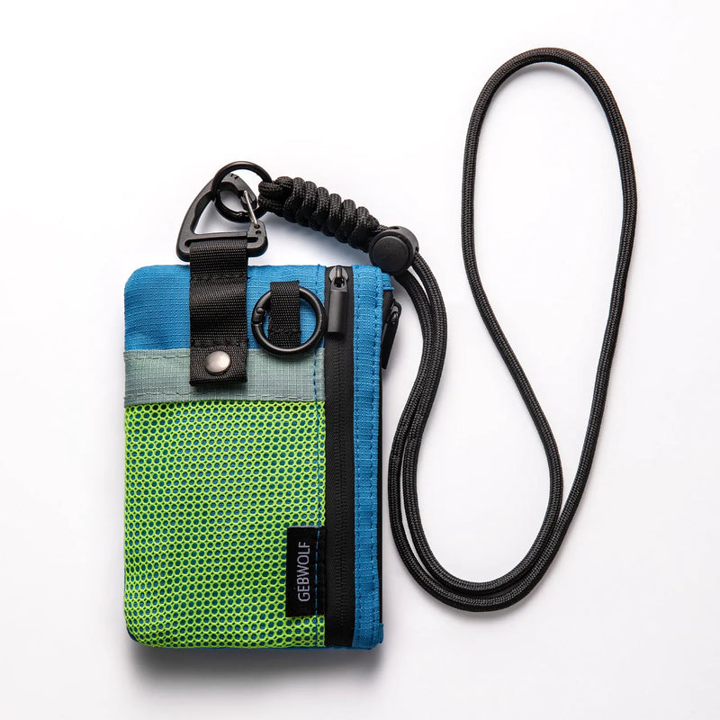 Cartera Minimalista de Nylon con Protección RFID y Ventana para Identificación