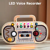 Montessori Wooden Busy Board with LED Switch Controls