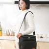 Insulated Thermal Shoulder Lunch Bag with Waterproof Lining
