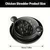 Manual Chicken Shredder with Safety Cover