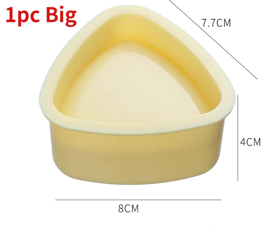 Sushi Rice Mold Set with Lid - Triangle & Rectangle Shapes