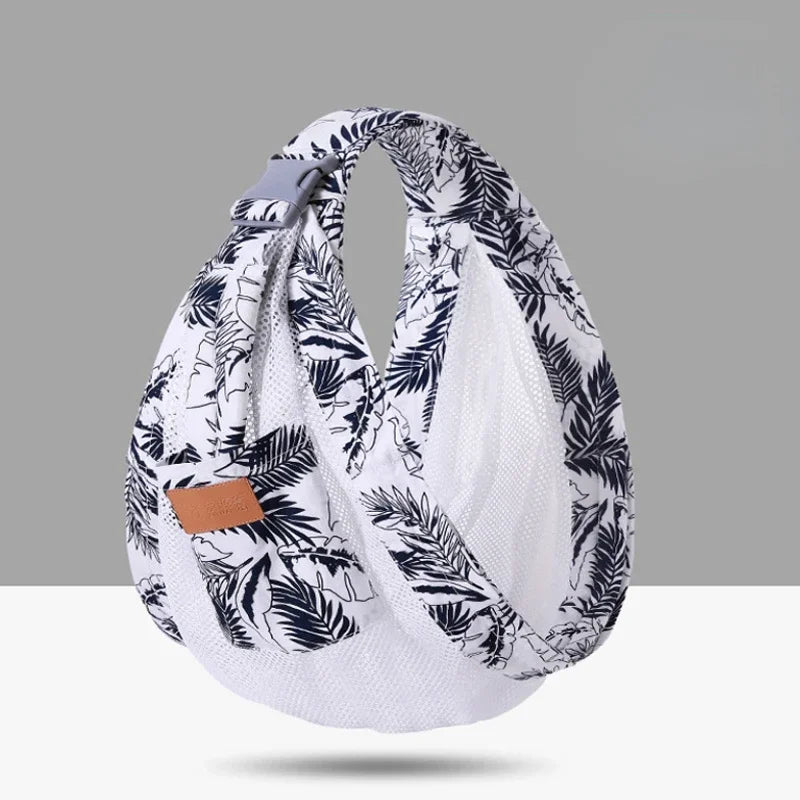 Breathable Mesh Baby Wrap Carrier and Nursing Cover
