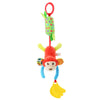 Musical Plush Animal Rattle & Teether Toy for Babies