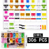Standard & Mini Blade Fuse Assortment Kit for Cars and Trucks