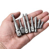 Impact Driver Socket Adapter Set with Hex Shank Extension