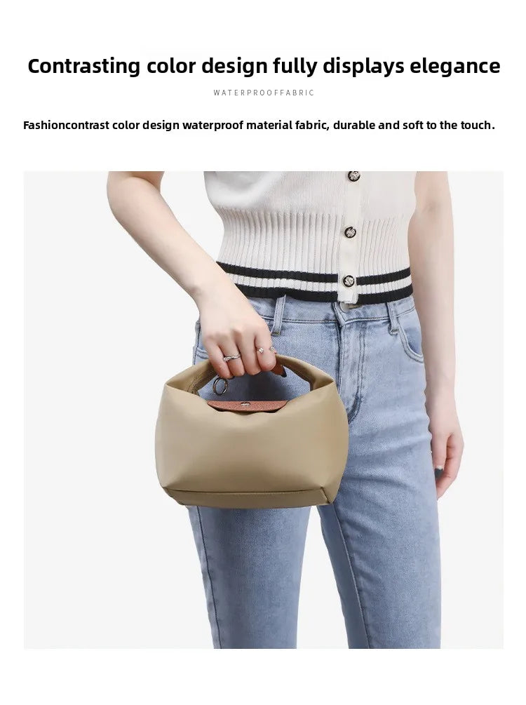 Lightweight Nylon Crossbody Bag with Adjustable Strap