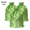 Satin Wig Storage Bags with Drawstring Closure