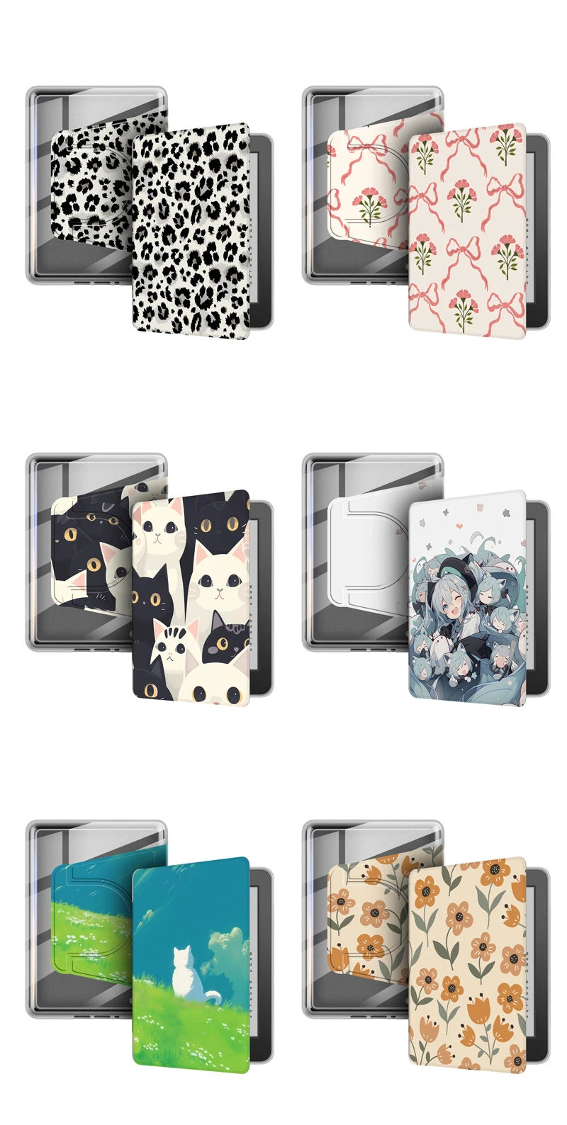 360° Rotating Case for Kindle 6-Inch 11th & 12th Generation
